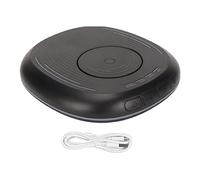 Tangxi Undetectable Mouse Mover Jiggler, RGB Lights and Drive Free USB C Mouse Jiggler, Quiet Mechanical Mouse Mover, Plug and Play for Laptop PC Computer (Black)