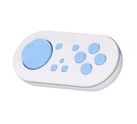 Tangxi Wire Less Bluetooth Controller, Bluetooth Gamepad Keychain Sized Mini Controller for Anki App, Portable Game Controller for for Wins, for Android, for OS X, for iOS (Blue)