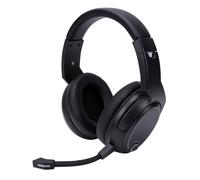 Tangxi Wireless Gaming Headset, Noise Canceling Mic, RGB Lighting (Black) | 2.4GHz Wireless Bluetooth 3.5 AUX 3 Modes, 7.1 Surround Sound, Memory Foam, Noise Canceling Mic RGB Lighting