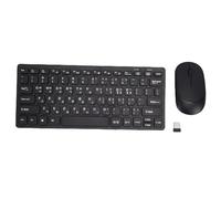 Tangxi Wireless Keyboard and Mouse Combo, 78 Key 2.4GHz Wireless Korean Keyboard with Silent Mouse, Slim Lightweight for Computer PC Laptop