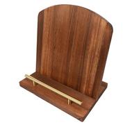 Tangxi Wooden Cookbook Holder with Detachable Tray | Multifunctional 2 in 1 use, accommodates oversized cookbooks, stable wood construction, washable design