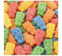 Tangy Candy Tots sweet - 500g - Colourful Fruit Flavoured Sugar Candy - Bold Citrus & Sour Flavours - Crunchy Sweet Treat for Sharing, Parties & Snacking