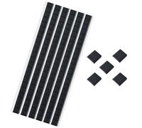 TangYinRD Adhesive Poster Sticky Tack Putty, Reusable Removable Mounting Putty, 132PCS, for Displaying Pictures, Posters, Nail Art, Party Decorations(Black)