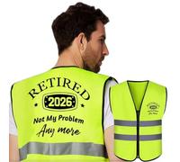 TANGZHIFEIYUE Retirement Gifts for Men, 2026 Funny Birthday Personalised Present 60th Joke Gifts Ideas for Older Man Mens Dad Friends Colleagues Party Decorations