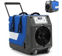 TANGZON 85L/Day Commercial Dehumidifier, Industrial Dehumidifiers with Auto Purge Pump, Digital Display, 24H Timer, Auto Defrost, Memory Restart & Foldable Handle, Home Basement Building Air Dryer