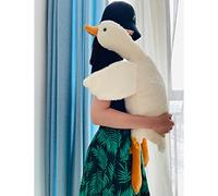Tanha Goose Plush Stuffed Animals (White, 90cm / 35inch)