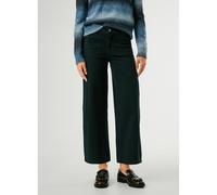 Tania High Waist Wide Leg Trousers Navy Blue