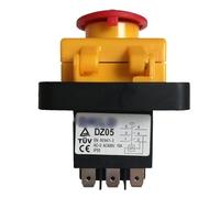 TANIDA Power Control Switch DKLD DZ05 7pins IP55 400VAC 10A Waterproof Emergency Stop Start On Off Electromagnetic Safety Pushbutton Push Button Switches