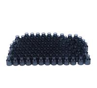 TANIQIACA 100 PCS Queen Rearing Cell Cup Plastic Queen Rearing Cups for Apiculture, Beekeeping Supplies with Large Sized Design, Appearance, Quality Plastic Material,