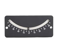 TANIQIACA -40 to 40 Degree Tube Clinometer - Handlebar Slope Meter for Horizontal Micro Angle Measuring, Compact ABS Inclinometer