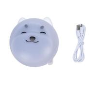 TANIQIACA Galaxy Projector, Dog Projector Night Lamp Rotating Pattern LED Star Light Projector Portable Cute Bedside Lamp for Bedroom White - Durable and Stylish for Any Room (White)