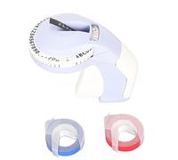 TANIQIACA Purple Manual Embossing Label Maker, 600dpi Printing Accuracy, 47 Characters DIY, Compact and Portable for Home Organization, Scrapbooking, with 2 Rolls of Tape