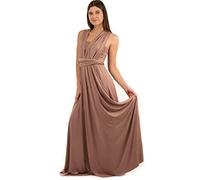 Taniri Infinity Dresses for Bridesmaids - Maternity Dress - Christmas Dress for Women - Bridesmaid Dress for Wedding, Mocca, One Size