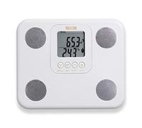 TANITA BC-730 Smart Scales for Body Weight and Fat - Digital Bathroom Scales, Body Fat Scales with LCD Display, Compact Weighing Scales Body Weight, White