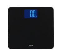 Tanita HD-366 Digital Bathroom Scales - Glass Weighing Scales Body Weight with Large Backlit Display, 200kg Capacity, Modern Body Scales, Accurate Weight Scale Black