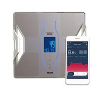 TANITA RD-953 Smart Scales for Body Weight and Fat | Premium Body Composition Scales with Bluetooth App | 11 Measurements, Muscle Quality, Metabolic Age | Platinum Digital Bathroom Scales