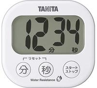 Tanita TD426WH Kitchen Study Study Timer Washable Large View Timer White 3.3 x 3.1 x 0.9 inches (8.4 x 7.8 x 2.2 cm)
