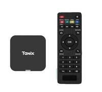 Tanix TX1 Android 10.0 TV Box, Allwinner H313 Quad-Core, 2GB RAM 16GB, 4K@60fps Media Player with 2.4GHz WiFi, Play Store, H.265, DLNA
