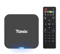 TANIX TX1 Android 10.0 TV Stick, Allwinner H313 Quad-Core Processor, 2GB RAM 16GB Storage, 4K HDR Mini Streaming Media Player, WiFi Smart TV Box with Remote Control