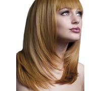 Tanja Feathered Cut With Fringe Auburn