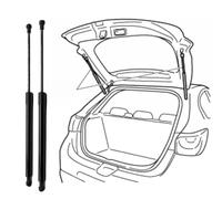 TANJAU Car Boot Gas Springs for Suzuki Celerio SZ4 2015-2020, 2x Gas Struts Springs Rear Tailgate Boot Gas Struts Trunk Lift Support Shock Hydraulic Rod