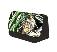 Tanjiro Pencil Case Nezuko Anime Tanjiro Bag Pen Box Big Capacity Students Pen Bag Cartoon Zipper Stationary Pouch Back to School Supplies for Boys Girls Cosplay Gift (Type 11, 22*13*7.5cm)