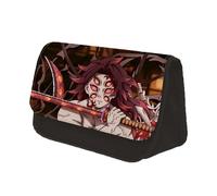 Tanjiro Pencil Case Nezuko Anime Tanjiro Bag Pen Box Big Capacity Students Pen Bag Cartoon Zipper Stationary Pouch Back to School Supplies for Boys Girls Cosplay Gift (Type 14, 22*13*7.5cm)
