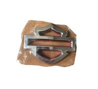 Tank Cap Sticker 3D Motorcycle Emblem Side Body Badge Decor Sticker For Creative Decoration Sticker Modified Accessories(Silver,2 pcs)