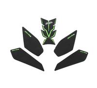 Tank Cap Sticker Motorcycle Tank Pad Protector Non Slip Rubber Sticker Decal Side For Ka&was&aki Ninja ZX4RR ZX4R ZX-4R ZX-4RR(1Set 5pcs)