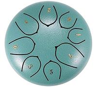 Tank Drum 6 d tram 8 In6-inch 8 Percussion Mgue lines percussion equipment children's music therapy and personal meditation teaching drum kit and drum stick kit cyan decompression music