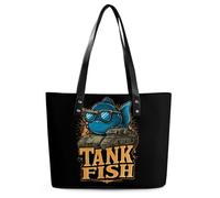 Tank Fish Women's Tote Handbags Shoulder Bag