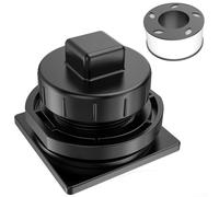 Tank Float Valve Automatic Fill Control for 50 70 100 Gallon Reservoir - Polypropylene Stopper