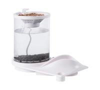 Tank for Aquatic Animals Aquaponic Ecosystem Aquarium Decoration Mini Tank