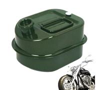Tank - Gas Can, Oil Container | Heavy Duty Stainless Steel Petrol Holder, Leak Proof Storage Barrel with Carry Handle for Vehicles Boats ATV Construction Equipment Outdoor Use