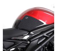 Tank grip kit R&G RACING 2 pieces - black Triumph Speed Triple 1200RR