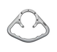 Tank Handle Grip 7 Screws Silver Honda, silver