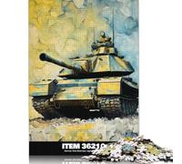 Tank Leopard 500 Piece Jigsaw Puzzles for Adults Jigsaw Puzzle 500 Pieces Jigsaws Adults Puzzles Gifts 500pcs (52x38cm)