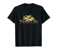 Tank Life Aquarium Blue Ram Cichlid Gift T-Shirt