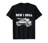 Tank Military Vehicle Firepower Army Soldier T-Shirt