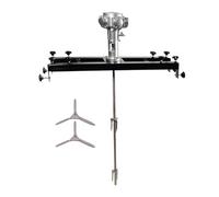 Tank Mixer Machine Paint Shaker No Load RPM: 2500Rpm 1800Rpm 1000Rpm Stainless Steel Blade for Auto Repair Shops, Paper Mills, Wineries,(Large5cylinder(1PH))