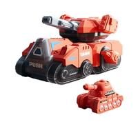 Tank Models, Wind Up Toy, Sturdy Wheels Fun Movement Child Friendly Compact Size Retro Look Easy Educational Play Collectible Toy Smooth Edges, Educational Toys for Children