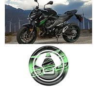 Tank Pad Decal Stickers， Fuel Gas Cap Cover Pad Sticker Decal， Motorcycle Fuel Tank Cover Protective Sticker Resin Epoxy Modification for Z800 (Black Green)