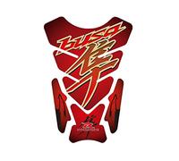 Tank Pad Sticker Motorcycle 3D Tank Sticker Decal Emblem Protection Tank Pad For Suzuki Hayabusa GSX1300R GSX 1300 R 3D Stereo Reflective Sticker (Color : Red)