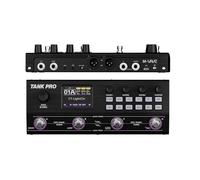 TANK-PRO Guitar Bass Multi-Effects Processor Pedal, 4th-Gen ANN Audio Neural Network Modeling Amp Cabinet Simulator, 120 Presets, Drum Machine, Looper, Rechargeable Battery, XLR Balanced Output