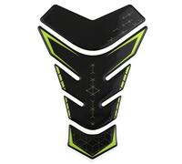 Tank Protector for Kawasaki for Ninja 636 ZX6R ZX-6R 2009 2010 2011 2012 2013 2014 2015 2016 2017 2018 Motorcycle Sticker Fuel Tank Pad Cover Decals(Black- Silver)