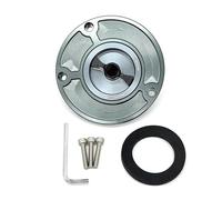 Tank protector Motorcycle Accessories Reservoir Fluid Tank Cover Oil Cup Cap For Kawasaki For VERSYS 650 KLE650 2007-2017 1000 KLZ1000 2012-2017(Gray Black)