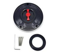 Tank protector Motorcycle Fuel Tank Cap Gas Oil Cover Petrol For Y-AMAHA YZFR125 2012 YZFR15 2013-2014 FZ16 2011-2015 MT-01 2004-2009(Black and Red)