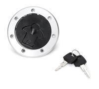 Tank protector Motorcycle Gas Cover Anti-theft Key Lock Fuel Tank Cap For Kawasaki For Ninja EX250/GPZ250/GPX250 1988-2007 2006 2005 2004 2003 2002