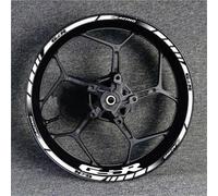 Tank Protector Motorcycle Wheel Decals Reflective Rim Strips Stickers for Suzuki GSXR GSX-R 250 750 600 1000 K1 K3 K5 K6 K7 K1 K3 K5 K6 K7 K8 K11 K17(White)