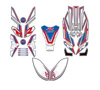 Tank Protector Pad Sticker Motorycle Reflective Front Rear Tank Sticker Fairing Number Board Protector For S1000R 2014 2015 2016 2017 2018